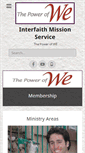 Mobile Screenshot of interfaithmissionservice.org